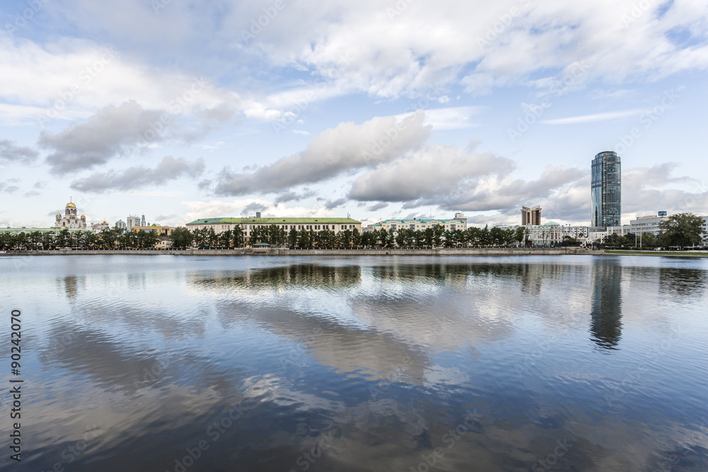 Yekaterinburg waterscape