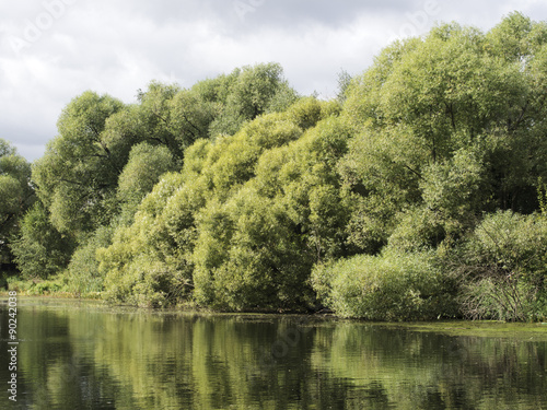 August river landscape - Moscow  Russia