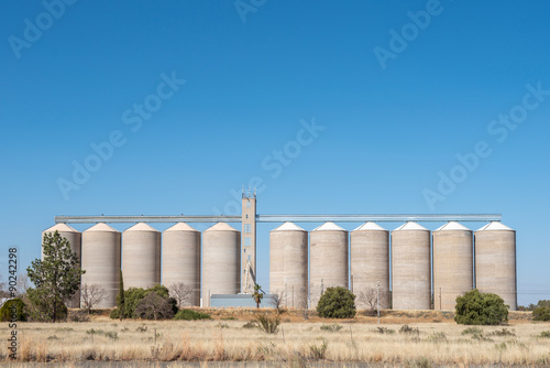 Grain silos at Modderrivier