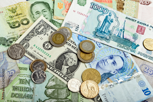 foreign currency photo
