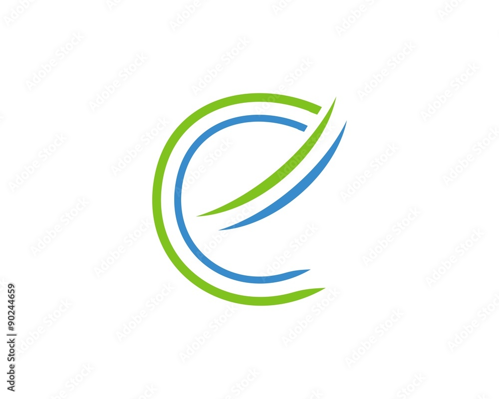 E logo curve 2 E logo curve 2