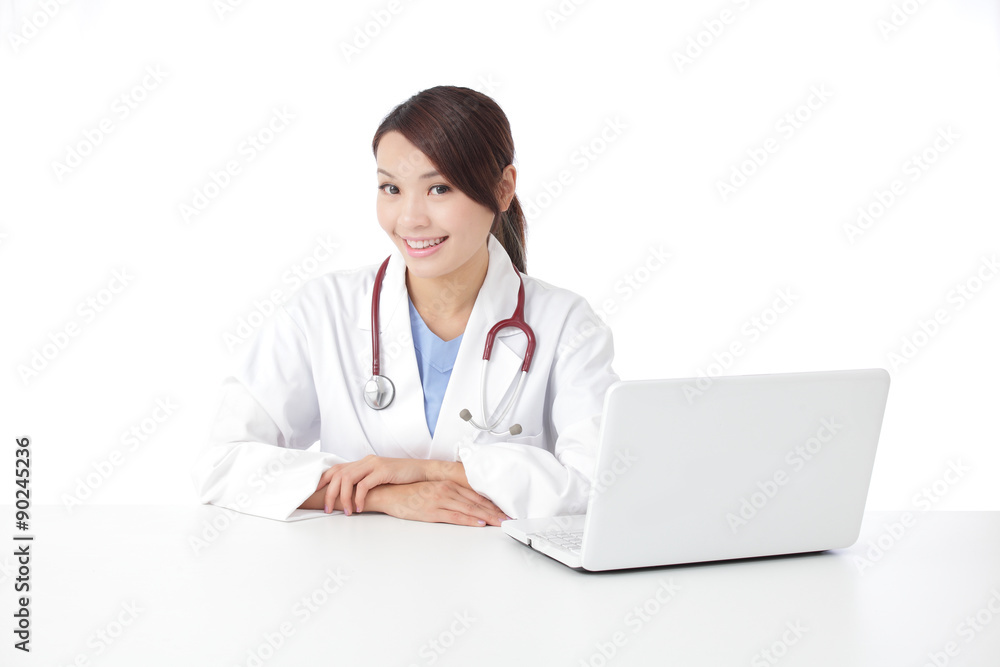 Portrait of confident female doctor Portrait of confident female doctor