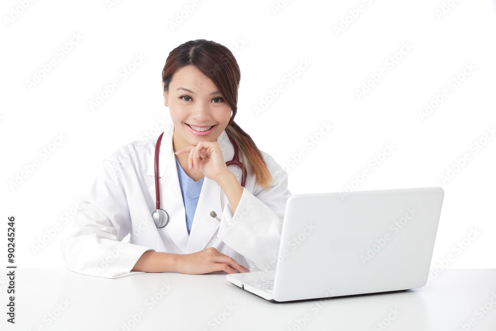 Portrait of confident female doctor Portrait of confident female doctor