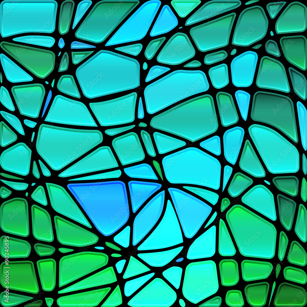 abstract vector stained-glass mosaic background abstract vector stained-glass mosaic background