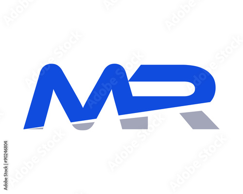 MR Letter Logo Modern