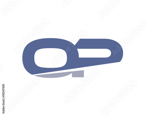 OP Letter Logo Modern