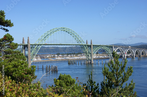 yaquina bay bridge on Oregon coast © jdoms
