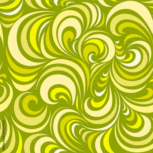 Yellow Wave Pattern