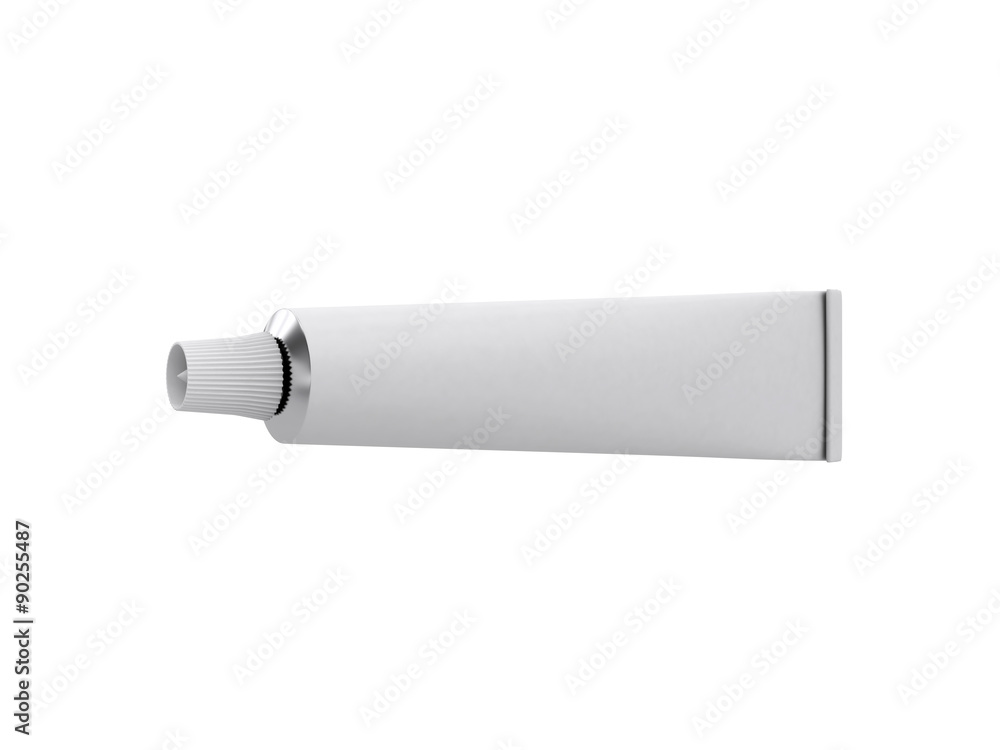 Tube on a white background Tube on a white background