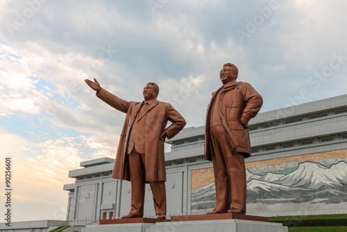 Grand Monument in Pyongyang. photo