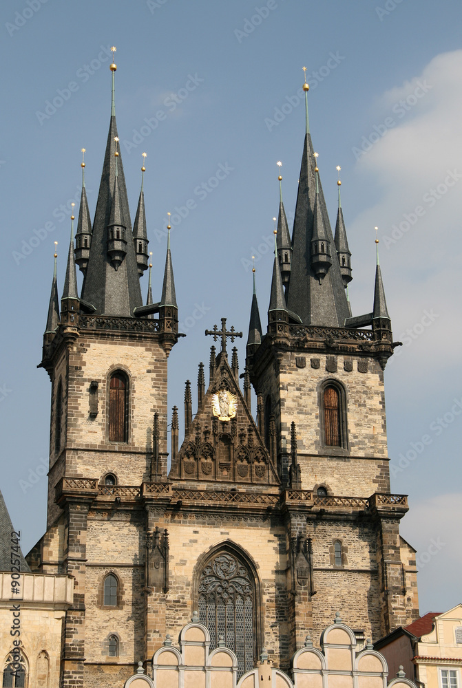 Church of Our Lady before Tyn, Prague, Czech Republic,