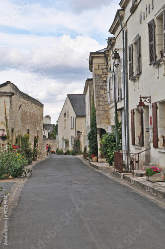 Fototapeta Naklejka Na Ścianę i Meble -  Il Villaggio di Montsoreau - Loira, Francia