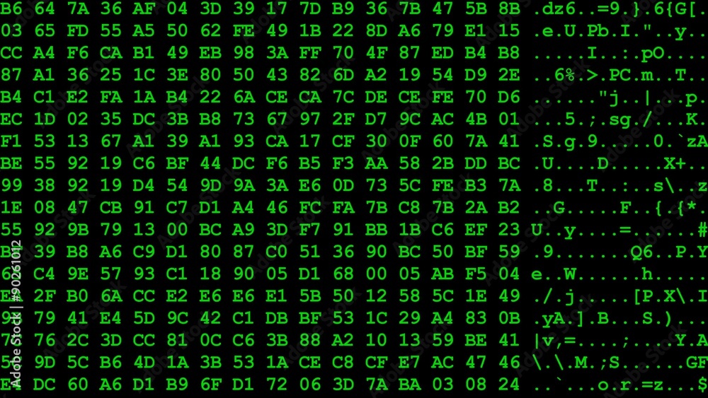Computer data flow seamless loop video 4k UHD Computer data flow seamless loop video 4k UHD