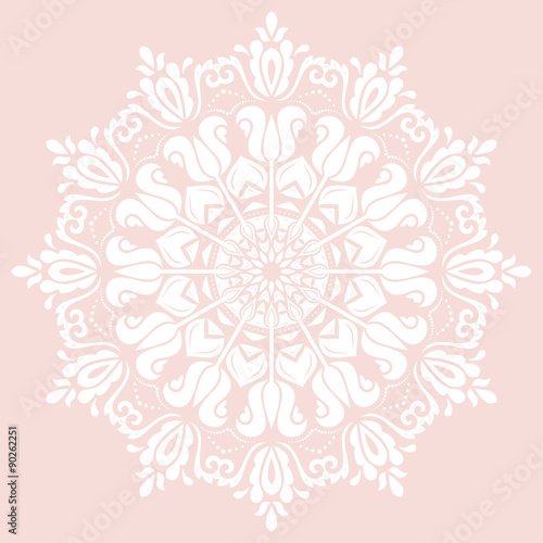 Damask Vector Oriental Pattern
