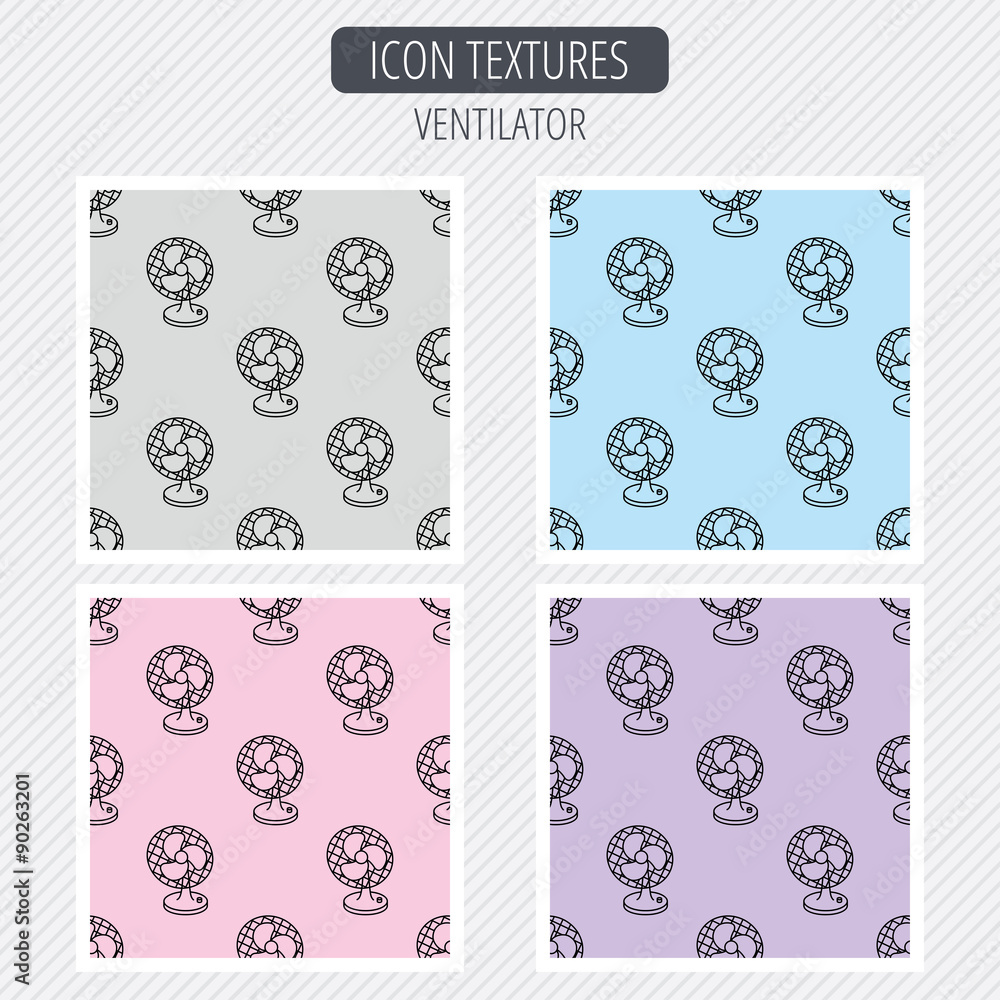 Fototapeta premium Ventilator icon. Fan or propeller sign.