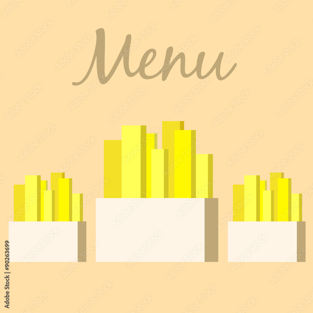 Obraz premium fast food