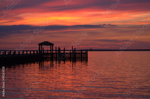 Serene Sunset Over the Bay © shauna22686