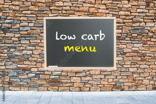 Obraz na plátně Low Carb Menü