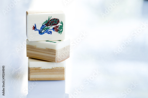 Mahjong tiles-bamboos
