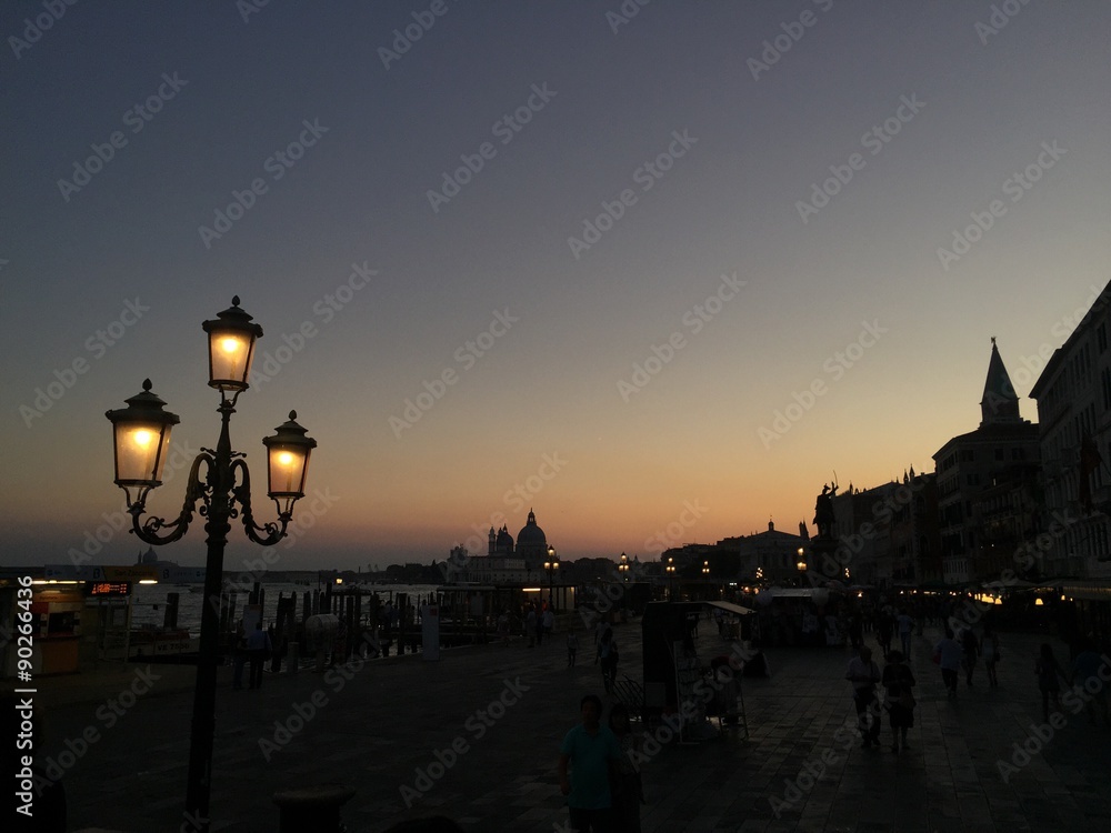 Venice at sunset