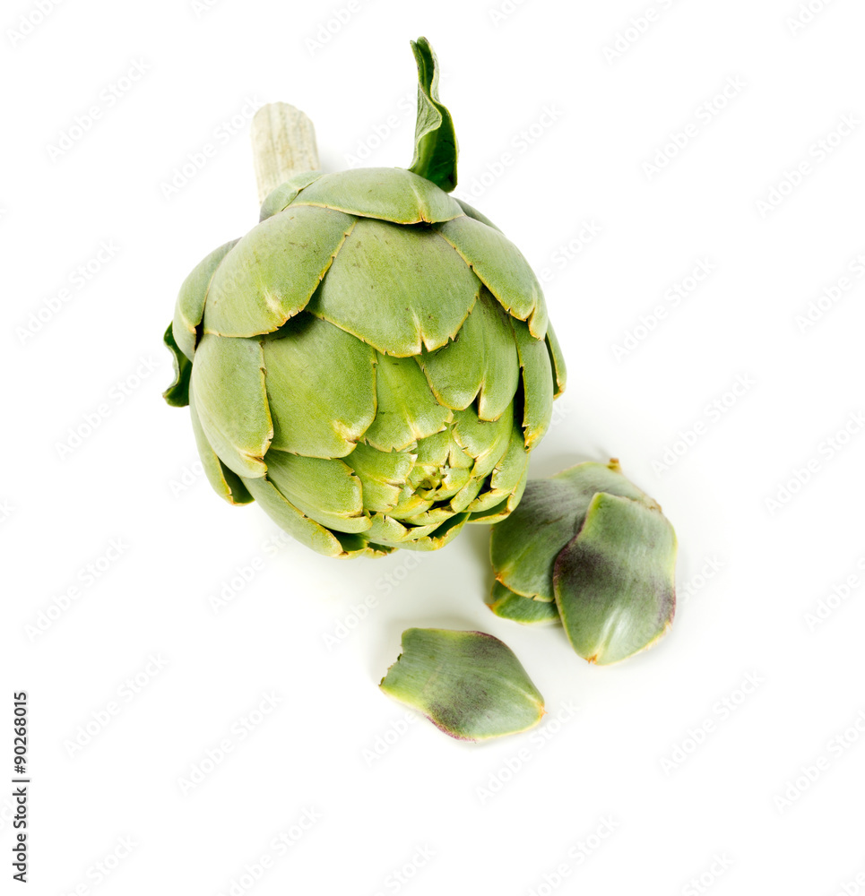 Obraz premium artichoke isolated on white