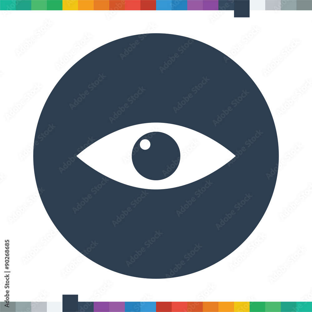 Eye icon. Eye icon.