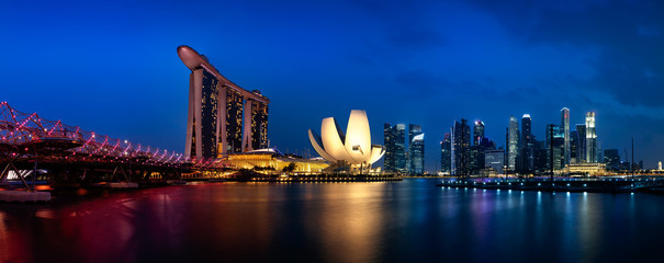 Fotobehang Singapore Marina Bay Sands hotel Singapore  © Patrick Foto