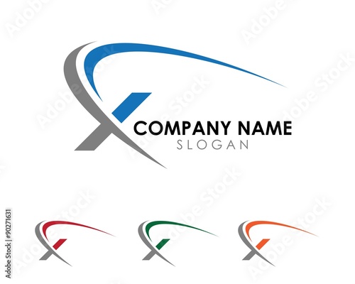 X Swoosh logo 1