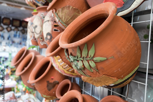 Traditional ceramic pottery in Bat Trang, Vietnam
 photo