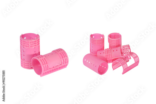 Two Groups of Hair Rollers