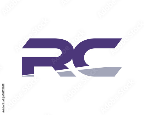 RC Letter Logo Modern