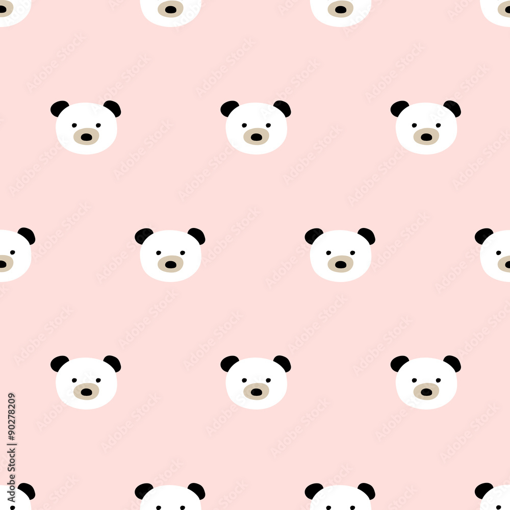 seamless cute bear pattern seamless cute bear pattern