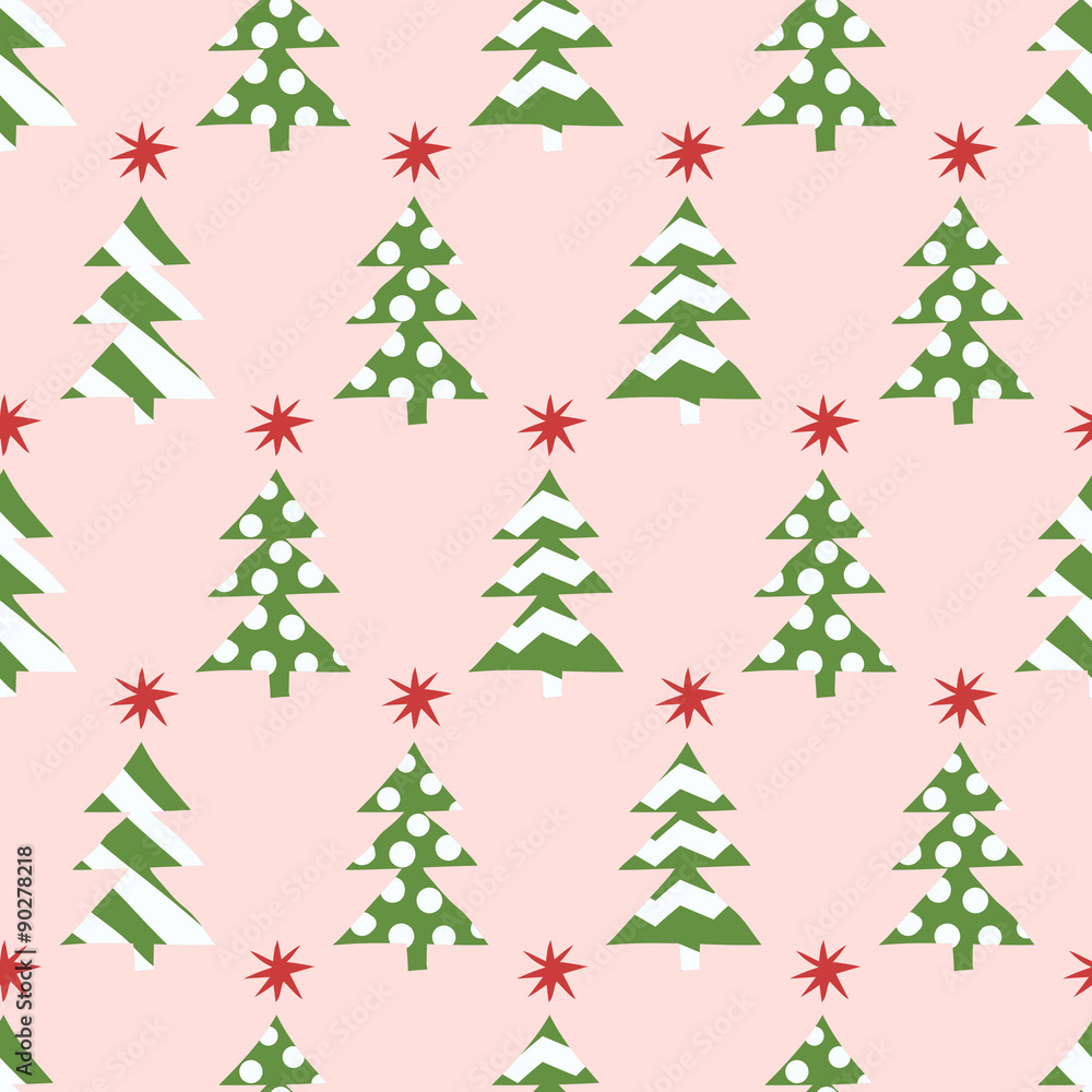 seamless christmas tree pattern seamless christmas tree pattern