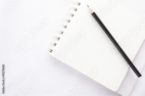 Pencil and ring binder book