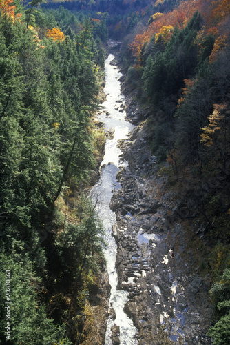 Autumn at Queechee Gorge, VT