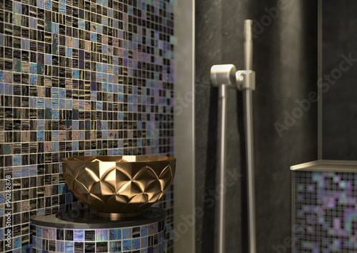 Wellness Mosaik Dampfbad