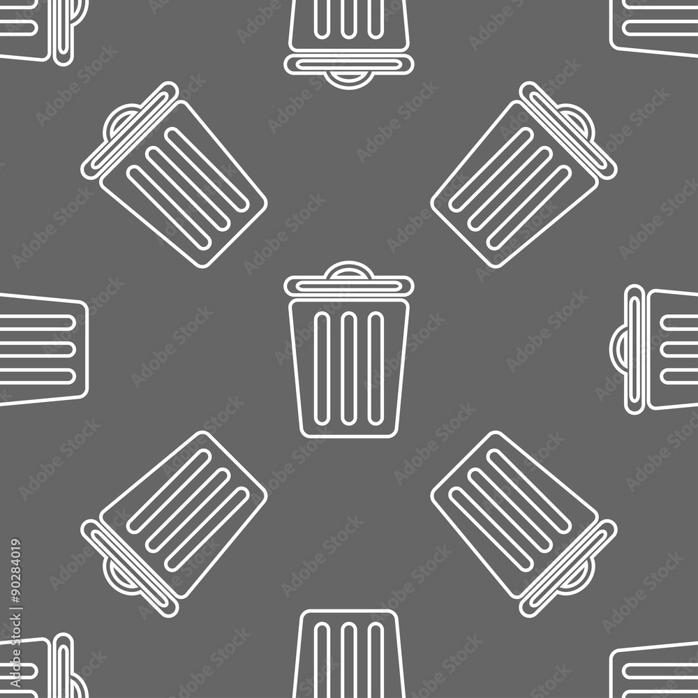 seamless pattern with bin seamless pattern with bin