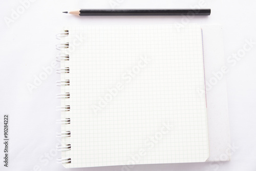 Pencil and ring binder book