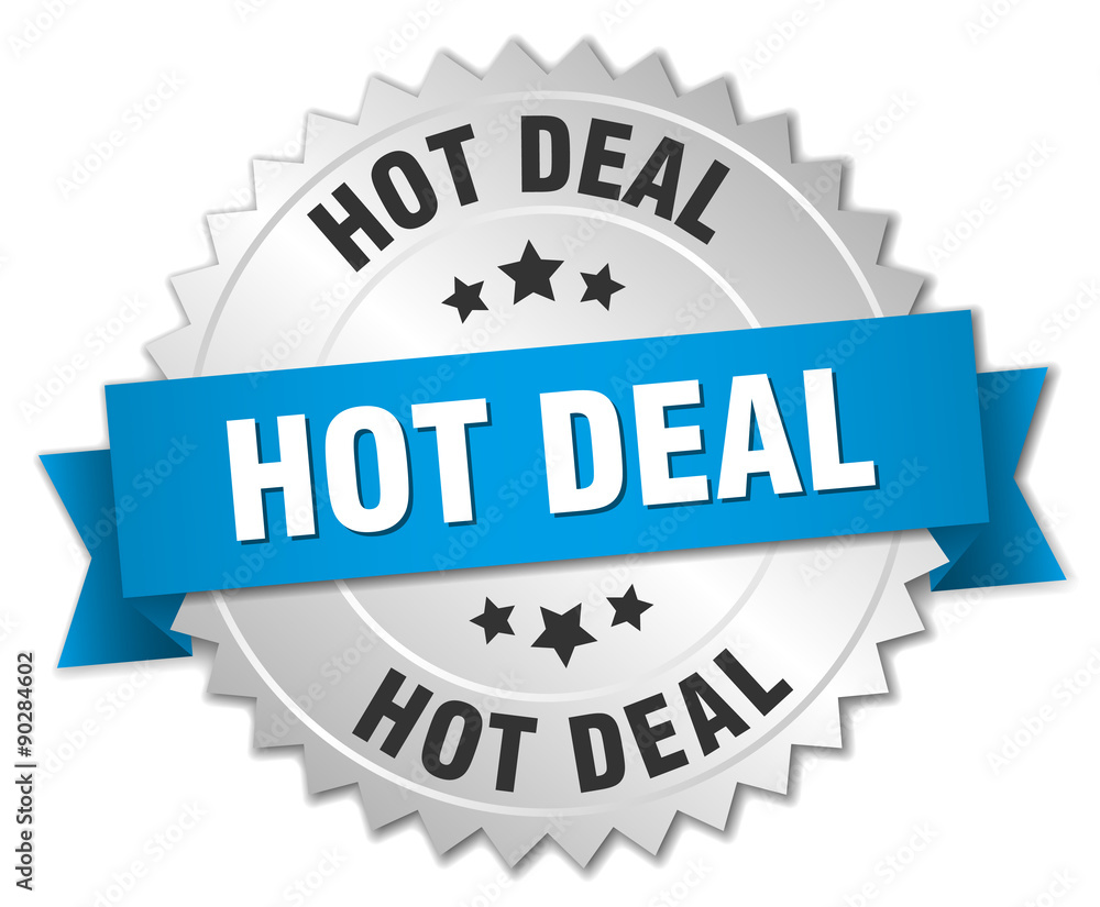 hot deal 3d silver badge with blue ribbon hot deal 3d silver badge with blue ribbon