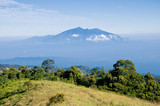 Bromo Tengger Semeru National Park in East Java, Indonesia - There are five volcanoes inside the Tengger Caldera : Mount Bromo, Mount Batok, Mount Kursi, Mount Watangan and Mount Widodaren