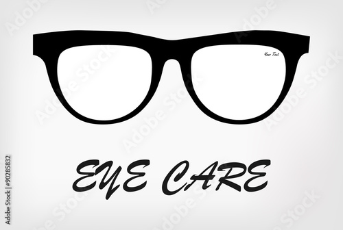 Vector glasses icon