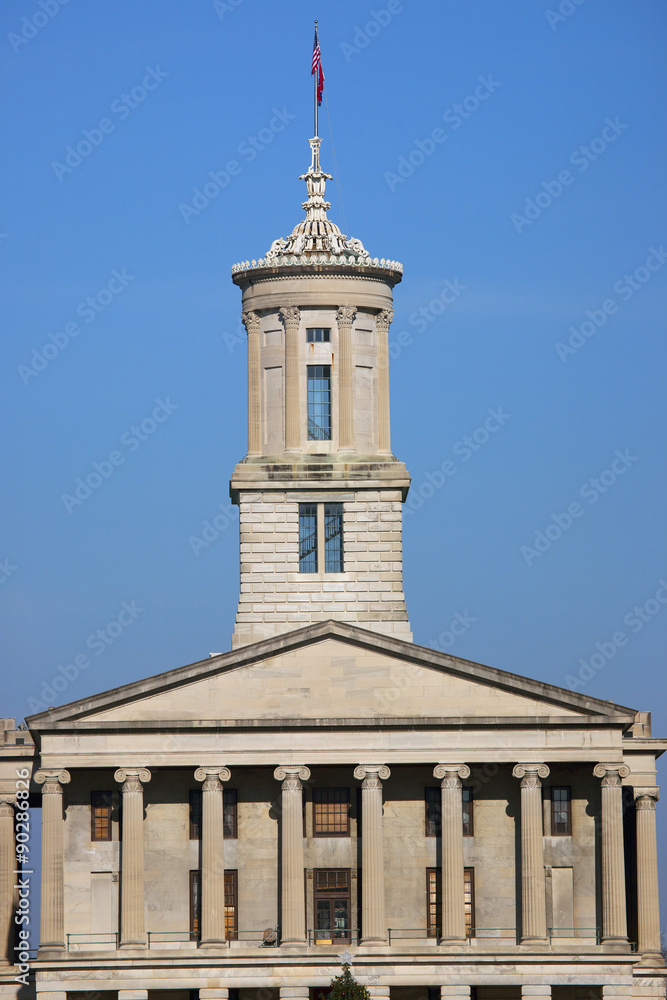Fototapeta premium Historic State Capitol of Tennessee, Nashville.