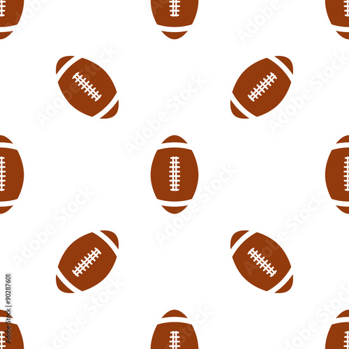 Universal vector american football seamless patterns tiling.