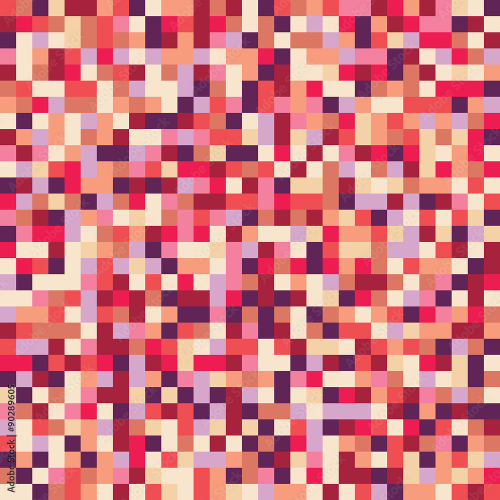 A pixel art style vector background pattern