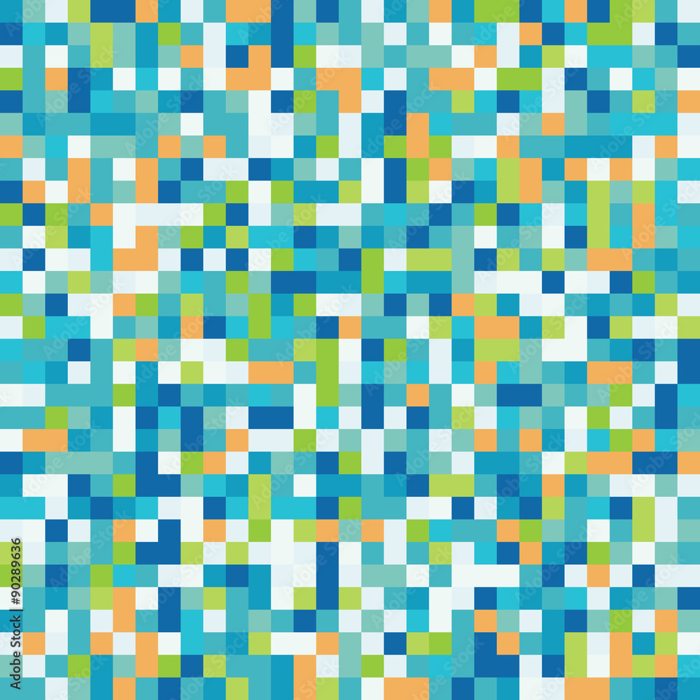 A pixel art style vector background pattern A pixel art style vector background pattern