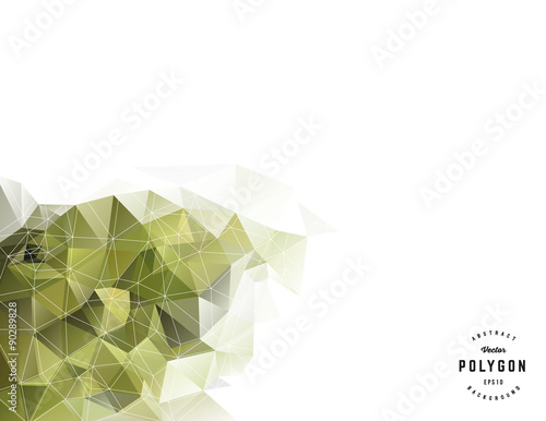 An abstract polygon style geometric background