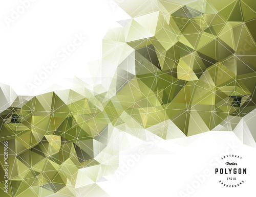 An abstract polygon vector pattern