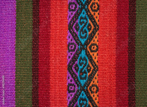 Aguayo andean  loom
