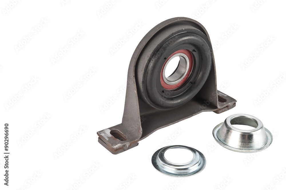 support the drive shaft of rear wheels drive car