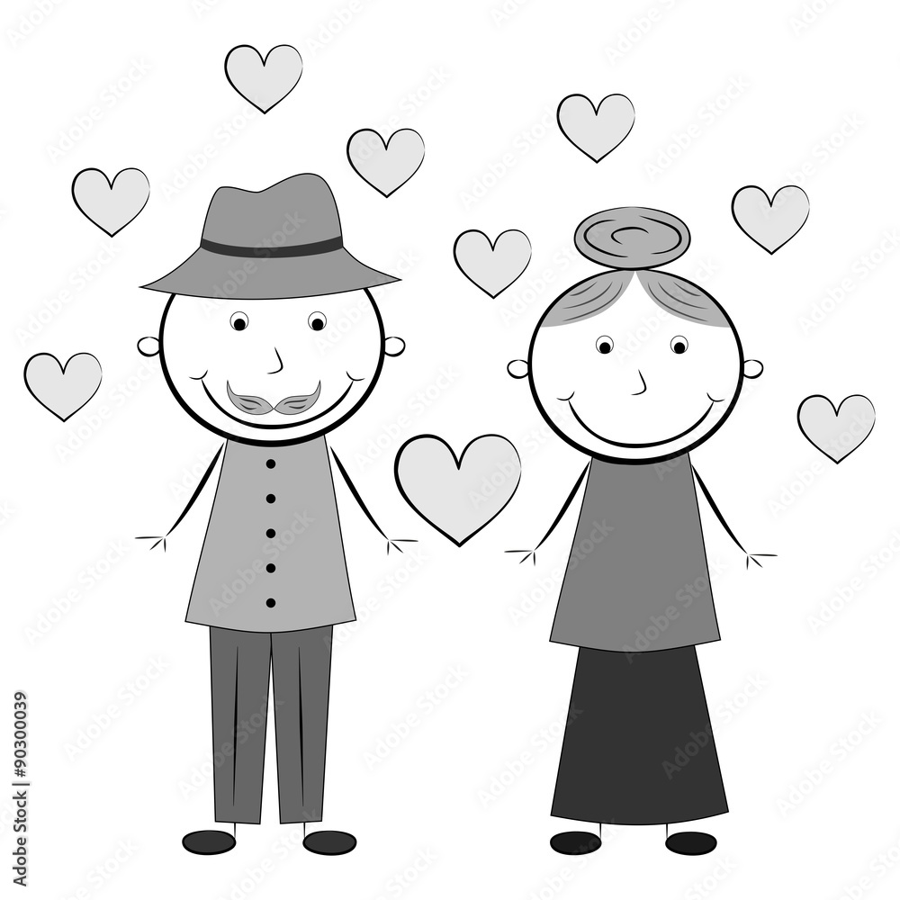 the vector illustration dedicated to the big love.
the vector illustration dedicated to the big love.